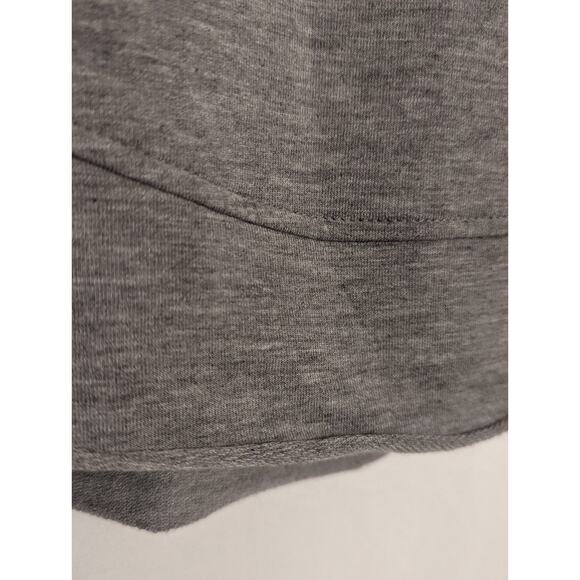 cupio pull over gray crowl neck long sleeve sweater light weight womens small - Picture 4 of 5